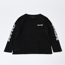 Load image into Gallery viewer, 極美品 CHROME HEARTS クロムハーツ 長袖Tシャツ サイズ140 アームロゴ コットン 中古 4b013580