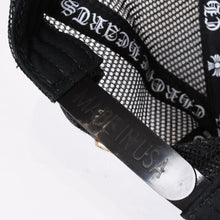 画像をギャラリービューアに読み込む, 新品未使用 CHROME HEARTS クロムハーツ セメタリークロスパッチ トラッカーキャップ ONE SIZE レザー シルバー925 ブラック 中古 4b013873
