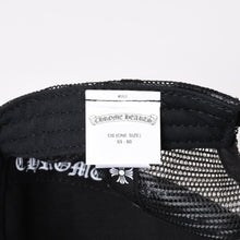 画像をギャラリービューアに読み込む, 新品未使用 CHROME HEARTS クロムハーツ セメタリークロスパッチ トラッカーキャップ ONE SIZE レザー シルバー925 ブラック 中古 4b013873