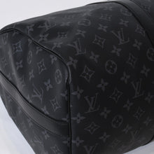 Load image into Gallery viewer, 新品同様 LOUIS VUITTON ルイヴィトン キーポル バンドリエール45 ボストンバッグ M40569 モノグラム エクリプス ブラック 中古 4b013598