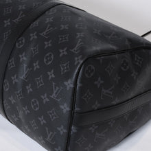 Load image into Gallery viewer, 新品同様 LOUIS VUITTON ルイヴィトン キーポル バンドリエール45 ボストンバッグ M40569 モノグラム エクリプス ブラック 中古 4b013598