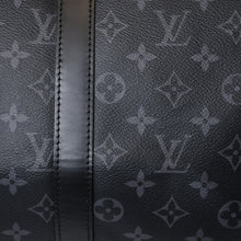 Load image into Gallery viewer, 新品同様 LOUIS VUITTON ルイヴィトン キーポル バンドリエール45 ボストンバッグ M40569 モノグラム エクリプス ブラック 中古 4b013598