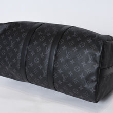 Load image into Gallery viewer, 新品同様 LOUIS VUITTON ルイヴィトン キーポル バンドリエール45 ボストンバッグ M40569 モノグラム エクリプス ブラック 中古 4b013714