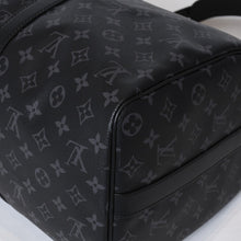Load image into Gallery viewer, 新品同様 LOUIS VUITTON ルイヴィトン キーポル バンドリエール45 ボストンバッグ M40569 モノグラム エクリプス ブラック 中古 4b013714