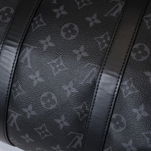 Load image into Gallery viewer, 新品同様 LOUIS VUITTON ルイヴィトン キーポル バンドリエール45 ボストンバッグ M40569 モノグラム エクリプス ブラック 中古 4b013714