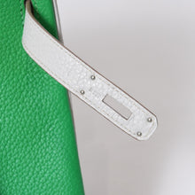Load image into Gallery viewer, 未使用 SPO HERMES エルメス バーキン30 ハンドバッグ トゴ バンブーグリスパール マットシルバー金具 □R刻印 中古 4b013778