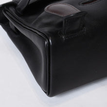 Load image into Gallery viewer, 極美品 HERMES エルメス ケリードール 黒 ブラックハンドバッグ 2000年限定 中古 4b013602