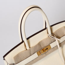 Load image into Gallery viewer, 新品同様 HERMES エルメス バーキン30 ハンドバッグ U刻印 トリヨンクレマンス ナタ ゴールド金具 U刻印 中古 4b013601