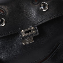 Load image into Gallery viewer, 極美品 HERMES エルメス ケリードール 黒 ブラックハンドバッグ 2000年限定 中古 4b013602