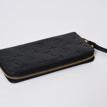 Load image into Gallery viewer, 極美品 LOUIS VUITTON ルイヴィトン ジッピーウォレット 長財布 M60571 モノグラム ブラック ゴールド金具 中古 4b013636