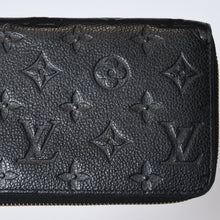Load image into Gallery viewer, 極美品 LOUIS VUITTON ルイヴィトン ジッピーウォレット 長財布 M60571 モノグラム ブラック ゴールド金具 中古 4b013636