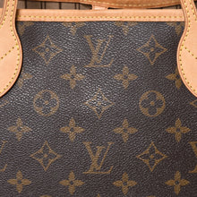 Load image into Gallery viewer, LOUIS VUITTON ルイヴィトン モノグラム ネヴァーフルPM ハンドバッグ M40155 ブラウン PVC ヌメ革 ゴールド金具 美品 中古 4b013597