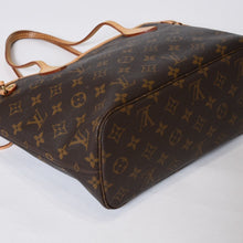 Load image into Gallery viewer, LOUIS VUITTON ルイヴィトン モノグラム ネヴァーフルPM ハンドバッグ M40155 ブラウン PVC ヌメ革 ゴールド金具 美品 中古 4b013597