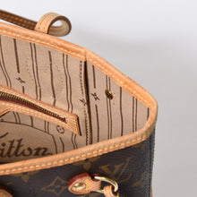 Load image into Gallery viewer, LOUIS VUITTON ルイヴィトン モノグラム ネヴァーフルPM ハンドバッグ M40155 ブラウン PVC ヌメ革 ゴールド金具 美品 中古 4b013597