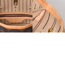Load image into Gallery viewer, LOUIS VUITTON ルイヴィトン モノグラム ネヴァーフルPM ハンドバッグ M40155 ブラウン PVC ヌメ革 ゴールド金具 美品 中古 4b013597