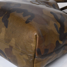 Load image into Gallery viewer, 極美品 CHROME HEARTS クロムハーツ FS TOTE FSトートバッグ CHクロスレザーパッチ レザー シルバー925 カモフラージュ 中古 4b013664