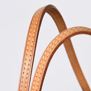 LOUIS VUITTON ルイヴィトン モノグラム ネヴァーフルPM ハンドバッグ M40155 ブラウン PVC ヌメ革 ゴールド金具 美品 中古 4b013696