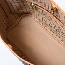 Load image into Gallery viewer, LOUIS VUITTON ルイヴィトン モノグラム ネヴァーフルPM ハンドバッグ M40155 ブラウン PVC ヌメ革 ゴールド金具 美品 中古 4b013696