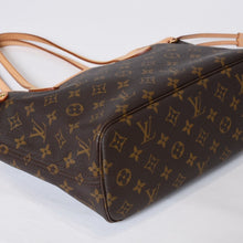 Load image into Gallery viewer, 新品同様 LOUIS VUITTON ルイヴィトン モノグラム ネヴァーフルPM トートバッグ M40155 ブラウン PVC ヌメ革 ゴールド金具 中古 4b013596