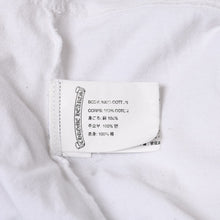 Load image into Gallery viewer, CHROME HEARTS クロムハーツ 半袖 ポケット Tシャツ ダガー ヴァインダガー ホワイト ブラック サイズ M 美品 中古 4b013693