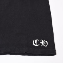 Load image into Gallery viewer, CHROME HEARTS クロムハーツ 半袖Tシャツ オールド T BAR スター プリント サイズ S ブラック ホワイト コットン 美品 中古 4b013688