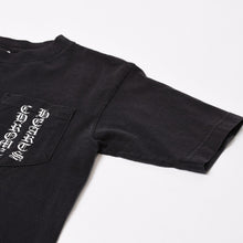 Load image into Gallery viewer, CHROME HEARTS クロムハーツ 半袖Tシャツ オールド T BAR スター プリント サイズ S ブラック ホワイト コットン 美品 中古 4b013688