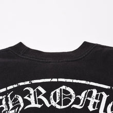 Load image into Gallery viewer, CHROME HEARTS クロムハーツ 半袖Tシャツ オールド T BAR スター プリント サイズ S ブラック ホワイト コットン 美品 中古 4b013688