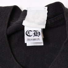 Load image into Gallery viewer, CHROME HEARTS クロムハーツ 半袖Tシャツ オールド T BAR スター プリント サイズ S ブラック ホワイト コットン 美品 中古 4b013688