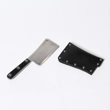 Load image into Gallery viewer, 極美品 CHROME HEARTS クロムハーツ MEAT CLEAVER 包丁 ZWILLING ツヴィリング CHプラス フレアニー エボニーウッド 中古 4b013742