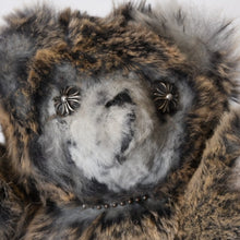 Load image into Gallery viewer, 極美品 CHROME HEARTS クロムハーツ TEDDY BEAR テディベア ぬいぐるみ クロスボール ファー BSフレア ブラウン 中古 4b013099