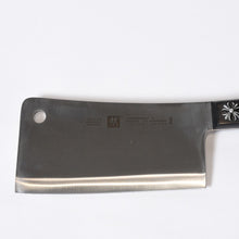 Load image into Gallery viewer, 極美品 CHROME HEARTS クロムハーツ MEAT CLEAVER 包丁 ZWILLING ツヴィリング CHプラス フレアニー エボニーウッド 中古 4b013742
