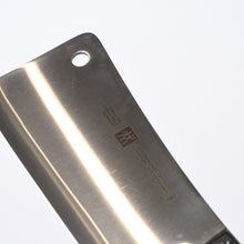 Load image into Gallery viewer, 極美品 CHROME HEARTS クロムハーツ MEAT CLEAVER 包丁 ZWILLING ツヴィリング CHプラス フレアニー エボニーウッド 中古 4b013742