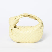 Load image into Gallery viewer, 極美品 BOTTEGAVENETA ボッテガヴェネタ MINI JODIE ミニ ジョディ ハンドバッグ イントレチャート イエロー系 中古 4b013755