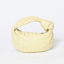 Load image into Gallery viewer, 極美品 BOTTEGAVENETA ボッテガヴェネタ MINI JODIE ミニ ジョディ ハンドバッグ イントレチャート イエロー系 中古 4b013755