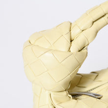 Load image into Gallery viewer, 極美品 BOTTEGAVENETA ボッテガヴェネタ MINI JODIE ミニ ジョディ ハンドバッグ イントレチャート イエロー系 中古 4b013755
