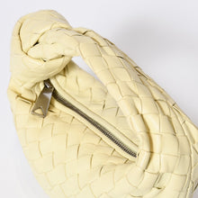 Load image into Gallery viewer, 極美品 BOTTEGAVENETA ボッテガヴェネタ MINI JODIE ミニ ジョディ ハンドバッグ イントレチャート イエロー系 中古 4b013755