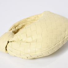 Load image into Gallery viewer, 極美品 BOTTEGAVENETA ボッテガヴェネタ MINI JODIE ミニ ジョディ ハンドバッグ イントレチャート イエロー系 中古 4b013755