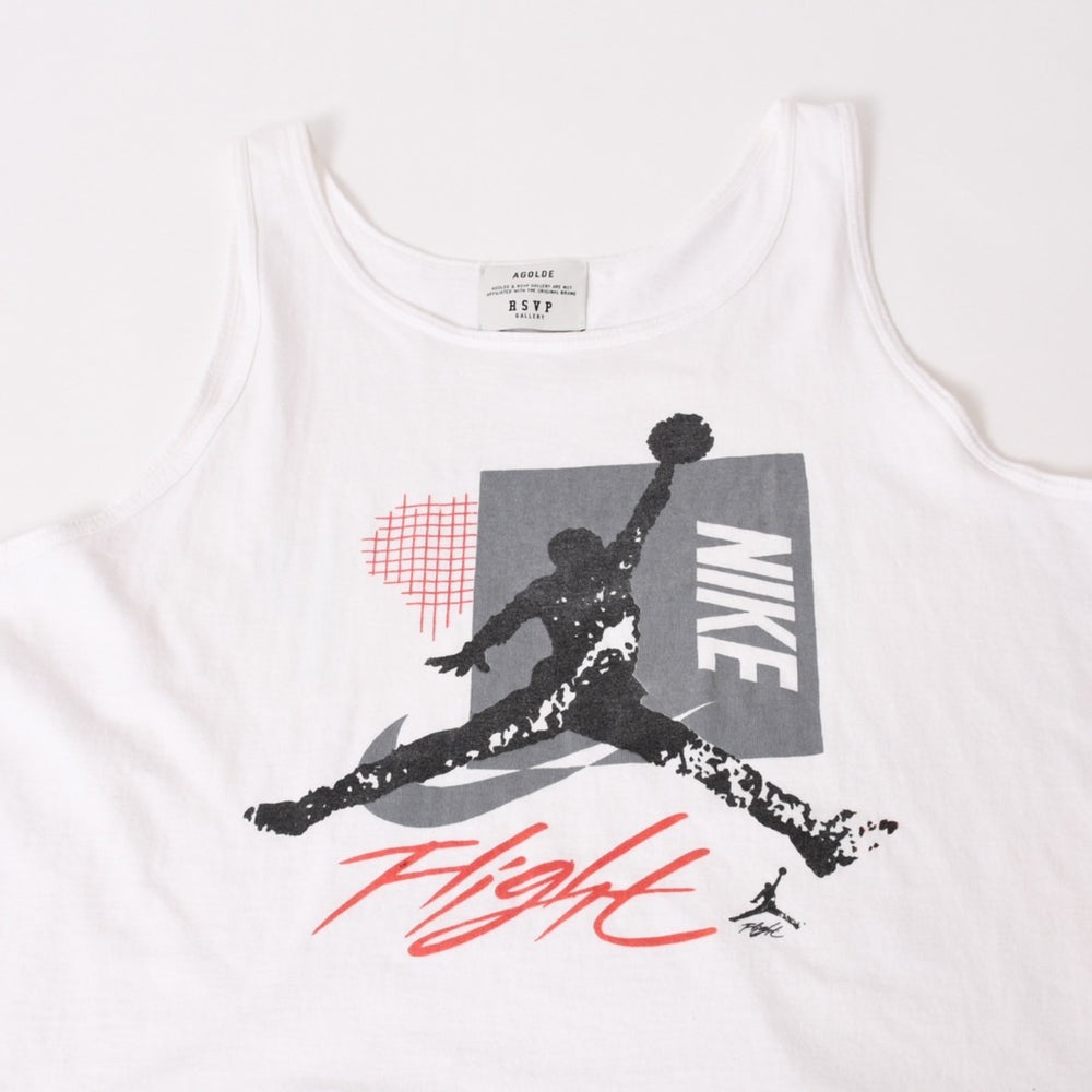 極美品 RSVP アールエスヴィーピー VINTAGE ヴィンテージ 90's NIKE ナイキ AIR JORDAN エアジョーダン タンクトップ ホワイト 中古 4b013401