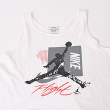 Load image into Gallery viewer, 極美品 RSVP アールエスヴィーピー VINTAGE ヴィンテージ 90's NIKE ナイキ AIR JORDAN エアジョーダン タンクトップ ホワイト 中古 4b013401