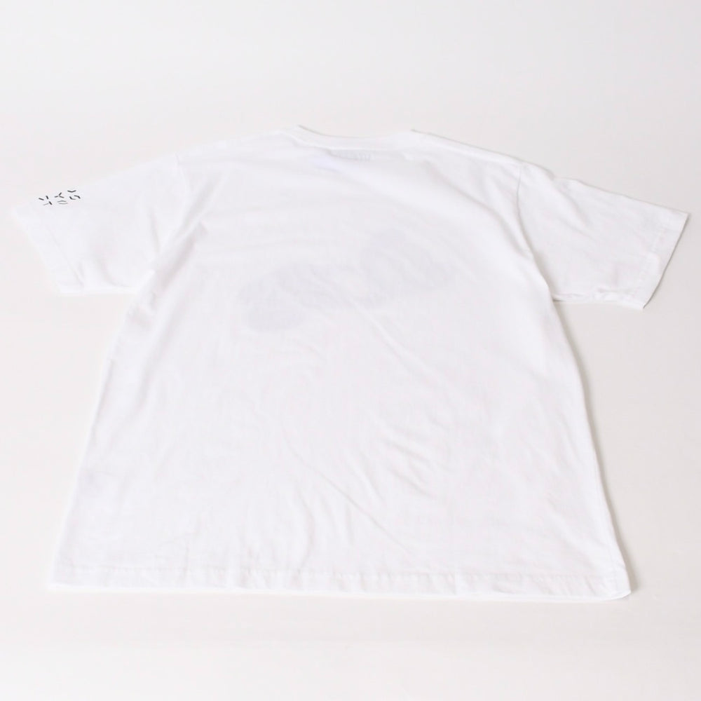 極美品 UNIQLO ユニクロ ｘ KAWS カウズ コラボ 半袖Tシャツ ホワイト サイズ XL 中古4b005651