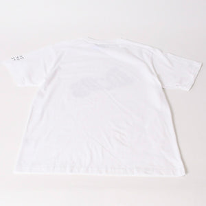 極美品 UNIQLO ユニクロ ｘ KAWS カウズ コラボ 半袖Tシャツ ホワイト サイズ XL 中古4b005651