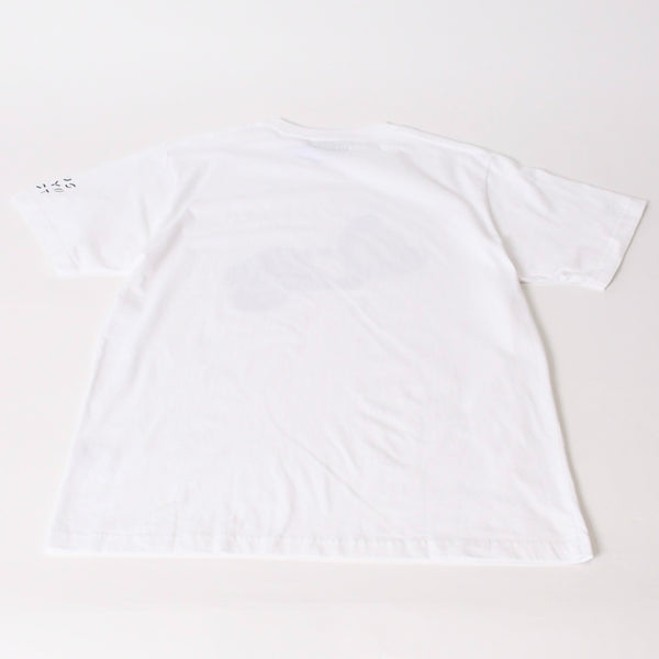 極美品 UNIQLO ユニクロ ｘ KAWS カウズ コラボ 半袖Tシャツ ホワイト サイズ XL 中古4b005651