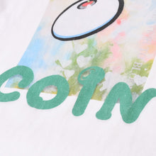 Load image into Gallery viewer, COIN PARKING DELIVERY コインパーキングデリバリー Tシャツ ホワイト マルチカラー サイズXL 美品 中古 4b012902