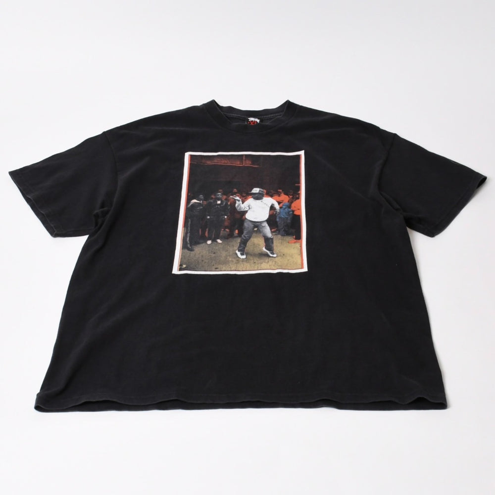 VINTAGE ヴィンテージ 00's STUSSY ステューシー CUSTOMADE カスタメイドライン 半袖Tシャツ サイズXL フォトプリント 美品 中古 4b013794