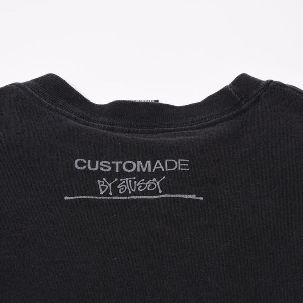VINTAGE ヴィンテージ 00's STUSSY ステューシー CUSTOMADE カスタメイドライン 半袖Tシャツ サイズXL フォトプリント 美品 中古 4b013794
