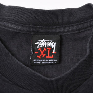 VINTAGE ヴィンテージ 00's STUSSY ステューシー CUSTOMADE カスタメイドライン 半袖Tシャツ サイズXL フォトプリント 美品 中古 4b013794