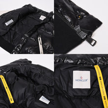 Load image into Gallery viewer, MONCLER モンクレール fragment design フラグメント GENIUS QUINLAN JACKET ダウンジャケット サイズ0 カラー ブラック 美品 中古 4b013827