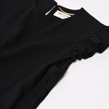 Load image into Gallery viewer, 極美品 SAINT LAURENT PARIS サンローラン ワンピース 573455Y012W レース 36 アセテート レーヨン ブラック 中古 4b013828