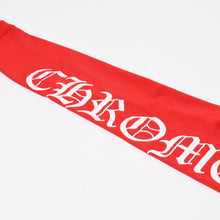 Load image into Gallery viewer, 極美品 CHROME HEARTS クロムハーツ オールドイングリッシュ ロゴ ラッシュガード ポリエステル レッド サイズS 中古 4b013879
