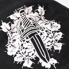 Load image into Gallery viewer, 極美品 CHROME HEARTS クロムハーツ オールドモデル プルオーバーフーディー パーカー サイズL ホースシュー ヴァインダガー 中古 4b013840